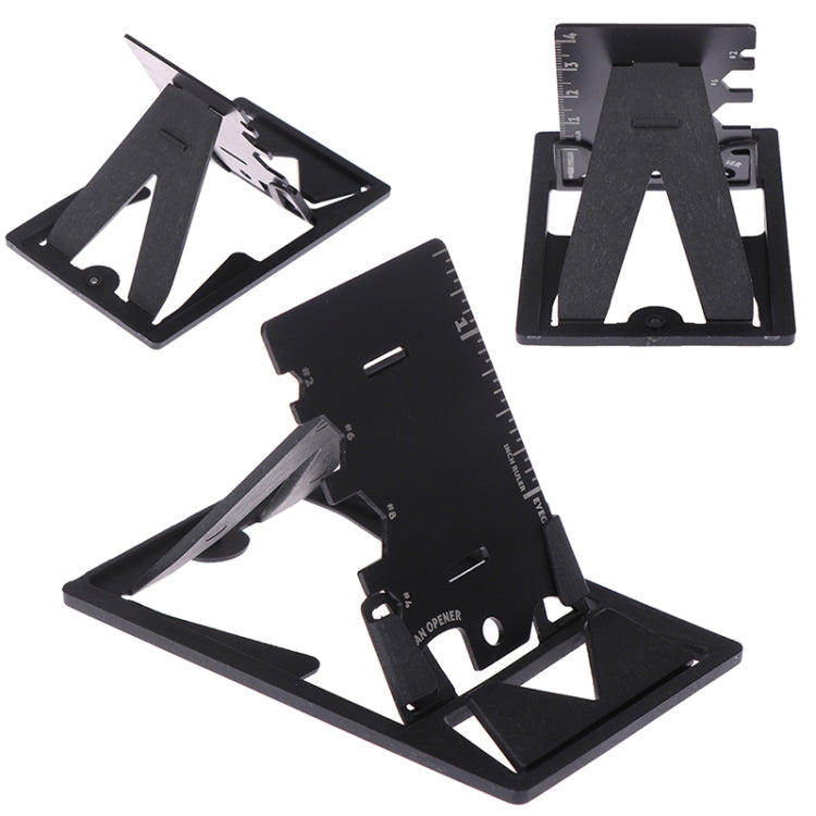 4 PCS Multifunction Folding Mobile Phone Bracket Mini EDC Tool Card Bottle Opener(Opp Package) - Desktop Holder by PMC TechLife | Online Shopping South Africa | PMC TechLife