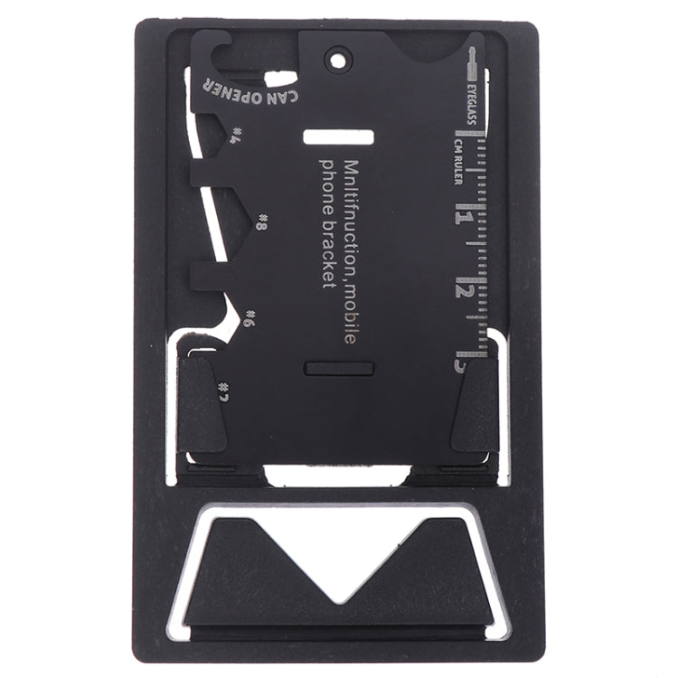 4 PCS Multifunction Folding Mobile Phone Bracket Mini EDC Tool Card Bottle Opener(Opp Package) - Desktop Holder by PMC TechLife | Online Shopping South Africa | PMC TechLife