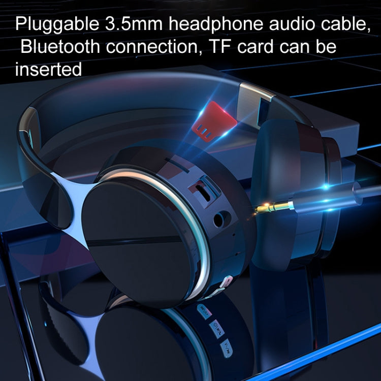 FG-07S Foldable Wireless Headset With Microphone Support AUX/TF Card(Green) - Headset & Headphone by PMC TechLife | Online Shopping South Africa | PMC TechLife