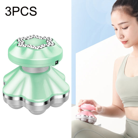 XF-76 Mini Massager USB Vibrator Whole Body Home Massager(Green) - Massage & Relaxation by PMC Jewellery | Online Shopping South Africa | PMC Jewellery