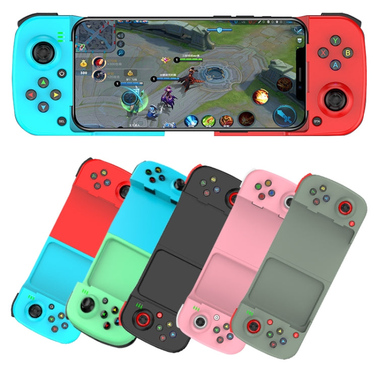 D3 Telescopic BT 5.0 Game Controller For IOS Android Mobile Phone(Blue Green) - Controller Gamepad by PMC Jewellery | Online Shopping South Africa | PMC Jewellery