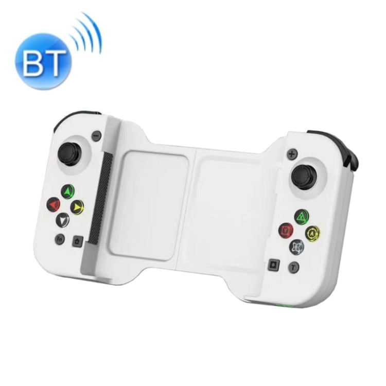 D5 Wireless Bluetooth Game Controller Joystick For IOS/Android For SWITCH/PS3/PS4(White) - Controller Gamepad by PMC Jewellery | Online Shopping South Africa | PMC Jewellery