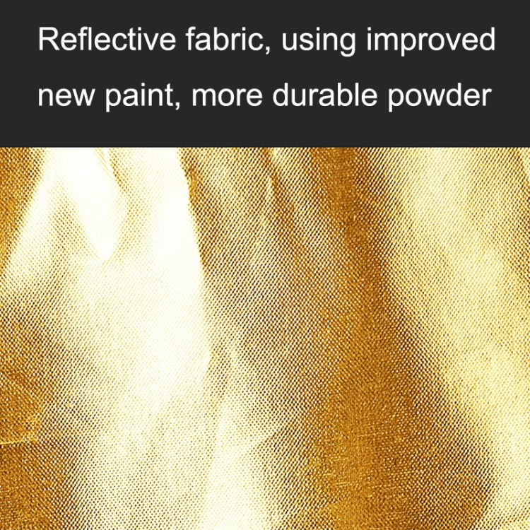 Selens  5 In 1 (Gold / Silver  / White / Black / Soft Light) Folding Reflector Board, Size: 110cm Round - free shipping - PMC TechLife - Order now!