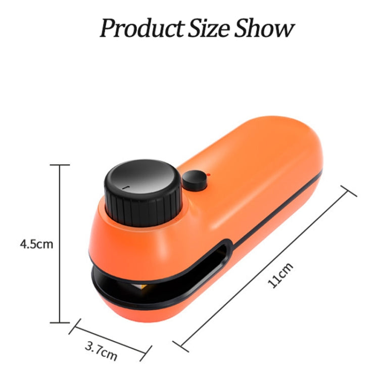 W-168 Knob Charging Sealing/Opening Machine Mini Snack Moisture Sealer(Green) - free shipping - PMC TechLife - Order now!