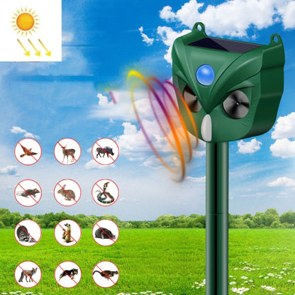 RC546 Outdoor Smart Solar Animal Ultrasonic Repellers - Outdoor Insect Repellent by PMC Jewellery | Online Shopping South Africa | PMC Jewellery | Buy Now Pay Later Mobicred