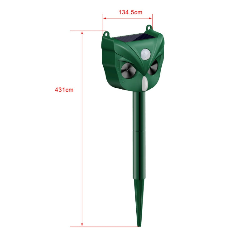 RC546 Outdoor Smart Solar Animal Ultrasonic Repellers - Outdoor Insect Repellent by PMC Jewellery | Online Shopping South Africa | PMC Jewellery | Buy Now Pay Later Mobicred