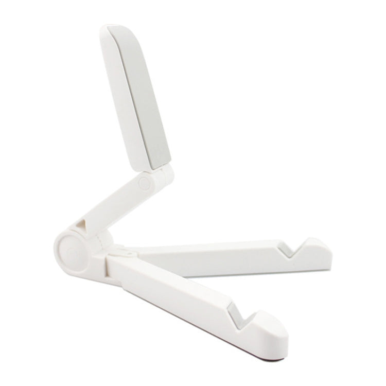 54356 Multifunctional Desktop Universal Foldable Triangular Phone Holder(White) - Desktop Holder by PMC TechLife | Online Shopping South Africa | PMC TechLife