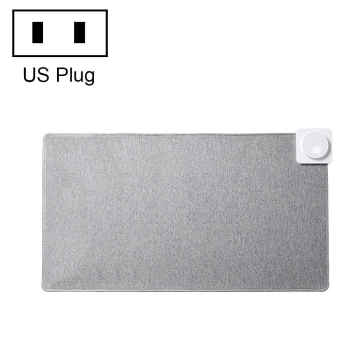 Joyroom JR-CY335 220V Smart Office Desktop Heating Thermostatic Mouse Pad, US Plug, Size: 60x36cm(Llight Gray) - free shipping - PMC TechLife - Order now!