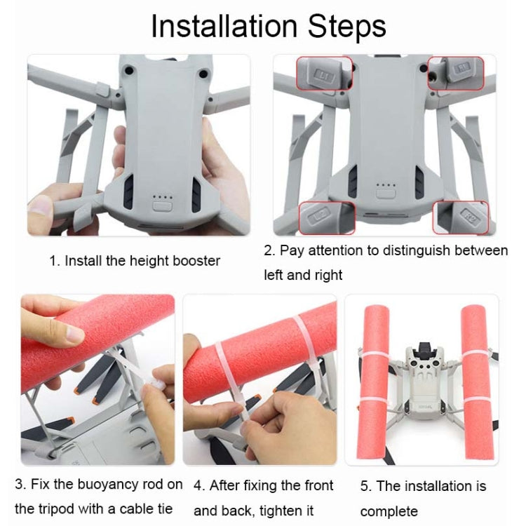 For DJI Mini 3 Pro CQT 913492 Floating Heightened Drone Landing Gear Buoyancy Rod - Others by CQT | Online Shopping South Africa | PMC TechLife