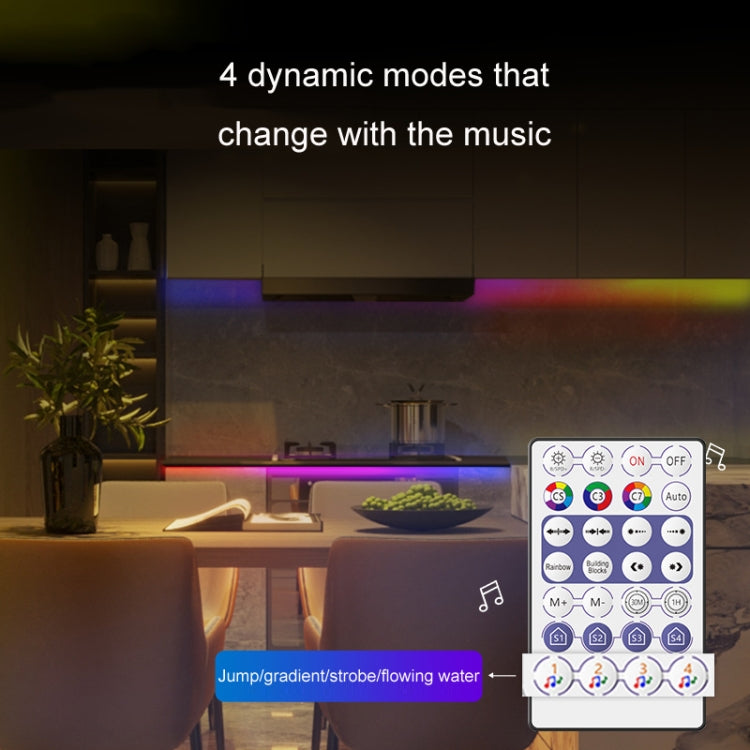 WIFI Wireless Symphony Light Bar Music Smart APP 2.4G Controller, Specification: Double Head - RGB Controller by PMC TechLife | Online Shopping South Africa | PMC TechLife