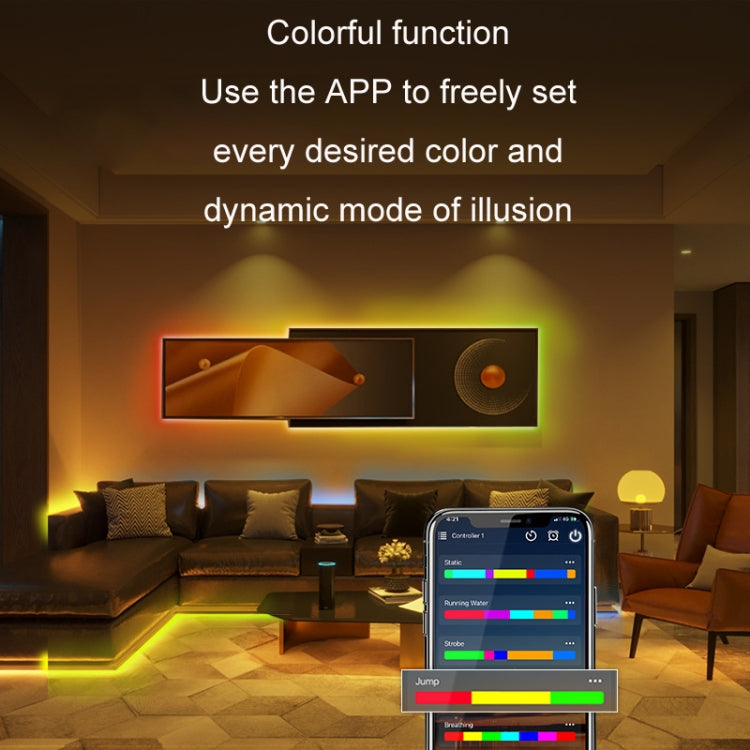 WIFI Wireless Symphony Light Bar Music Smart APP 2.4G Controller, Specification: Double Head - RGB Controller by PMC TechLife | Online Shopping South Africa | PMC TechLife
