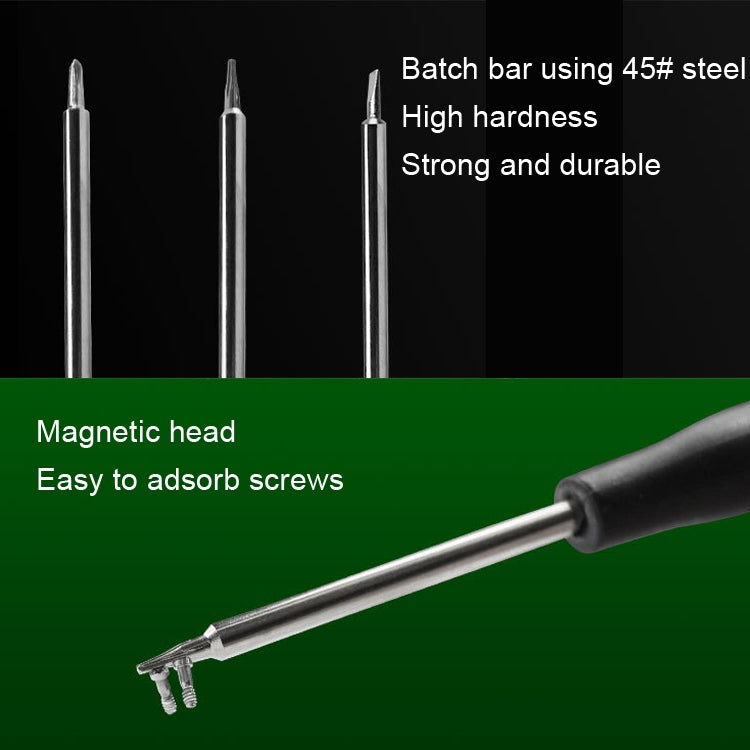 30pcs Color Hat Screw Batch Digital Mobile Phone Clock Maintenance Tool, Series: 1.5 Straight - Screwdriver by PMC TechLife | Online Shopping South Africa | PMC TechLife
