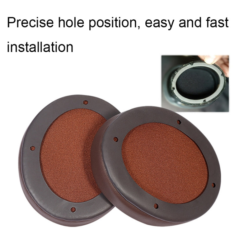 For Edifier W855BT 1pair Headset Soft and Breathable Sponge Cover, Color: Black Protein - Earmuff & Pad by PMC TechLife | Online Shopping South Africa | PMC TechLife