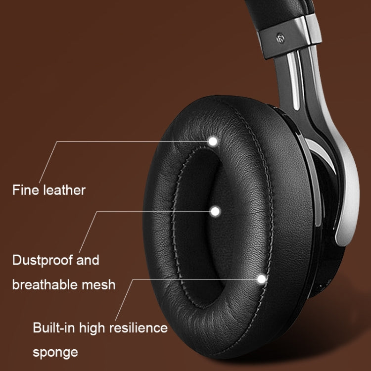 For Edifier W855BT 1pair Headset Soft and Breathable Sponge Cover, Color: Black Ice Silk - Earmuff & Pad by PMC TechLife | Online Shopping South Africa | PMC TechLife