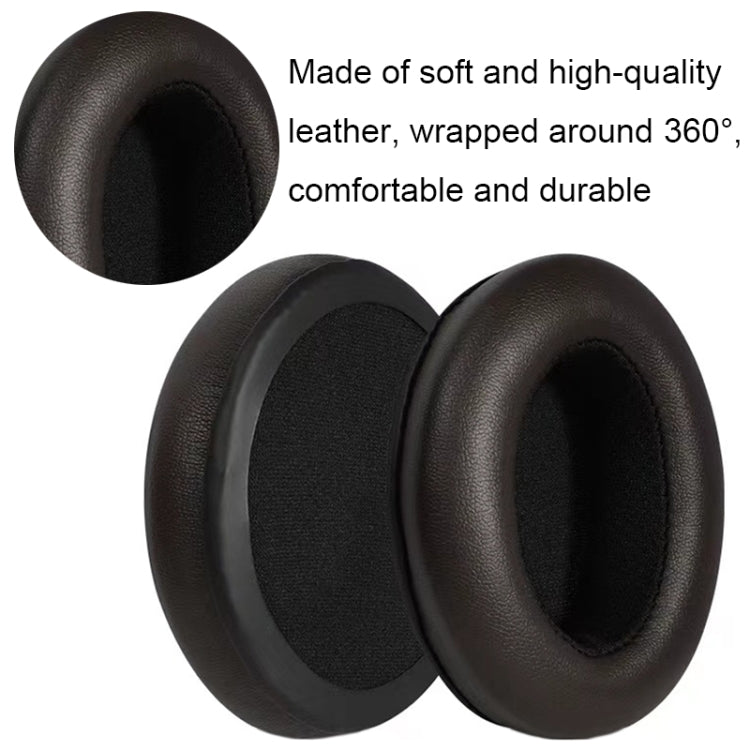 For Sennheiser Momentum 1pair Soft Comfortable Headset Sponge Cover, Color: Brown Lambskin - Earmuff & Pad by PMC TechLife | Online Shopping South Africa | PMC TechLife