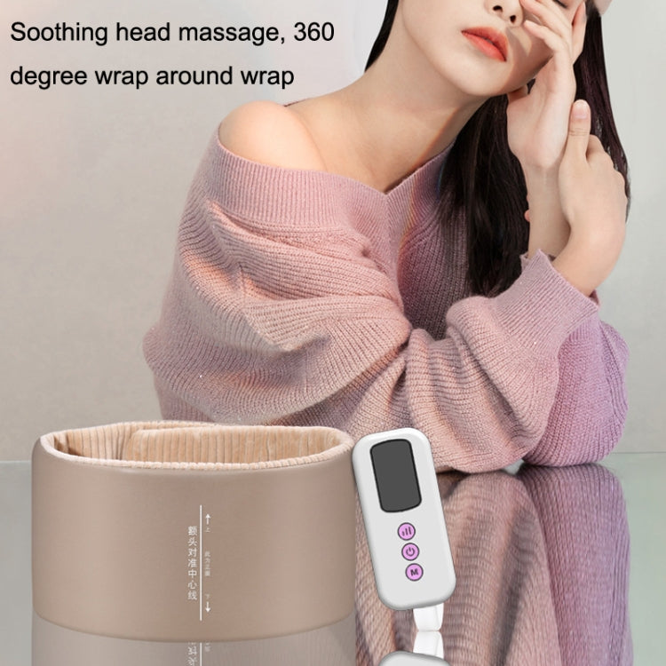 JKQ-121 Head Massager Multifunctional Hot Compress Headache Sleep Aid Head Therapy Instrument(Camel) - Massage & Relaxation by PMC Jewellery | Online Shopping South Africa | PMC Jewellery