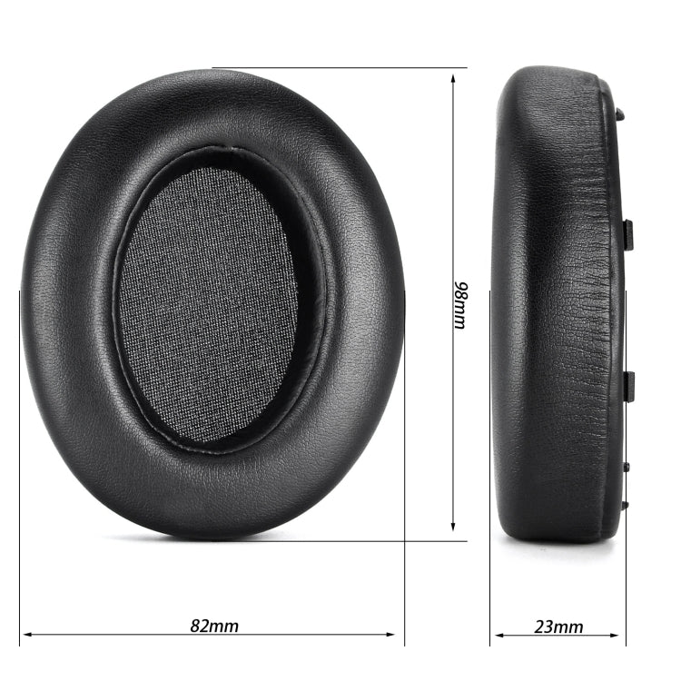 For Sony WH-XB910N XB910N 2pcs Headset Earmuffs Sponge Cover(Blue) - Earmuff & Pad by PMC TechLife | Online Shopping South Africa | PMC TechLife