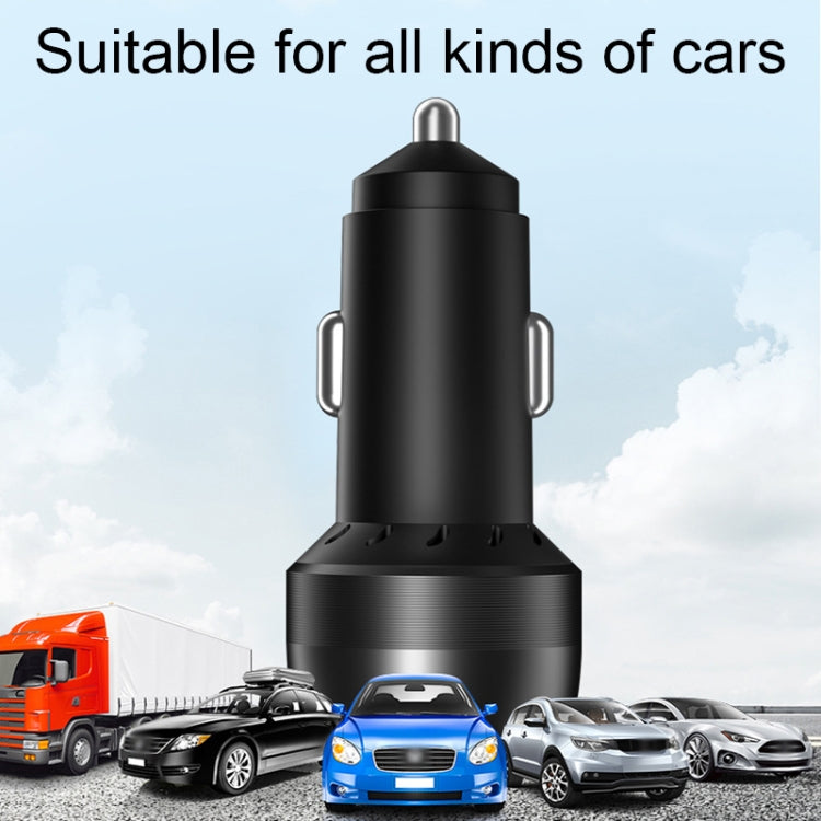 IBD355-2C Dual PD Smart Car Phone Charger With LED Light, Spec: PD30W+PD30W - Car Charger by PMC TechLife | Online Shopping South Africa | PMC TechLife