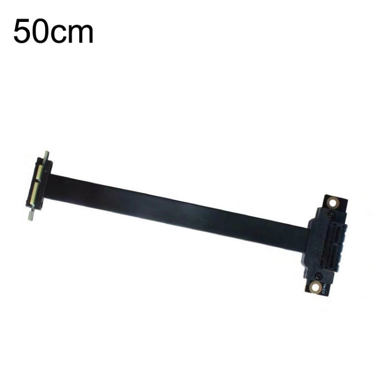 PCI-E 3.0 1X 90 Degrees Graphics Card / Wireless Network Card Extension Cable, Cable Length: 50cm - PCIE Cable by PMC TechLife | Online Shopping South Africa | PMC TechLife | Buy Now Pay Later Mobicred