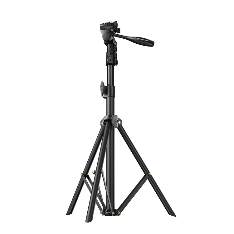 APEXEL APL-JJ070 Outdoor Phone Live With Yundai SLR Portable Landing Selfie Rod Tripod(Black) - Stand by APEXEL | Online Shopping South Africa | PMC Jewellery