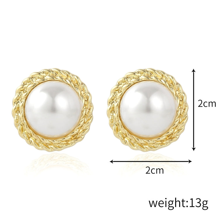 E2109-15 Semicircle Stud Earrings Jewelry - Clothing & Beauty by PMC Jewellery | Online Shopping South Africa | PMC Jewellery