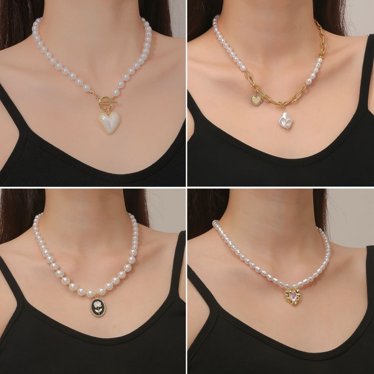 N2209-9 Bow Ladies Temperament Necklace Collarbone Chain - Clothing & Beauty by PMC Jewellery | Online Shopping South Africa | PMC Jewellery