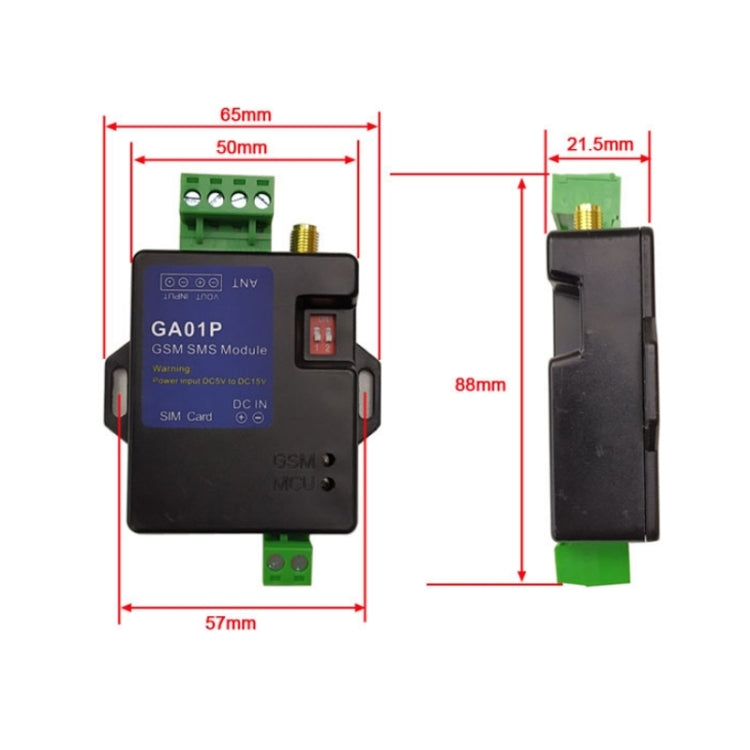 GA01P 2G Mini Intelligent Power Off / Power Outage SMS Phone Alarm - Alarm System by PMC TechLife | Online Shopping South Africa | PMC TechLife