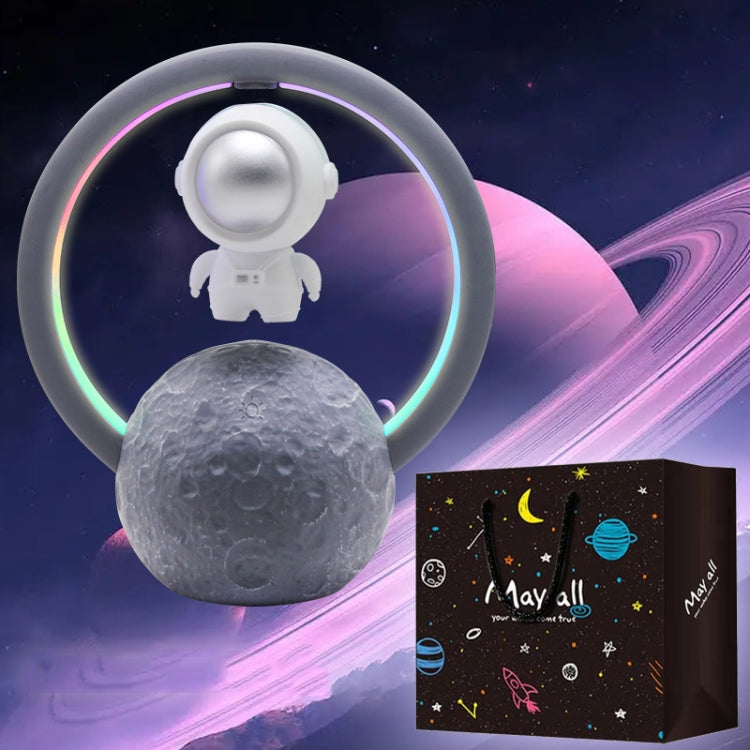 Y-598 Suspended Astronaut Bluetooth Speaker RGB Light Subwoofer Ornament,Spec: 598B Silver+Gift Bag - Desktop Speaker by PMC TechLife | Online Shopping South Africa | PMC TechLife