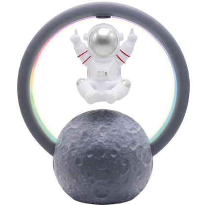 Y-598 Suspended Astronaut Bluetooth Speaker RGB Light Subwoofer Ornament,Spec: 598B Silver+Gift Bag - Desktop Speaker by PMC Jewellery | Online Shopping South Africa | PMC Jewellery