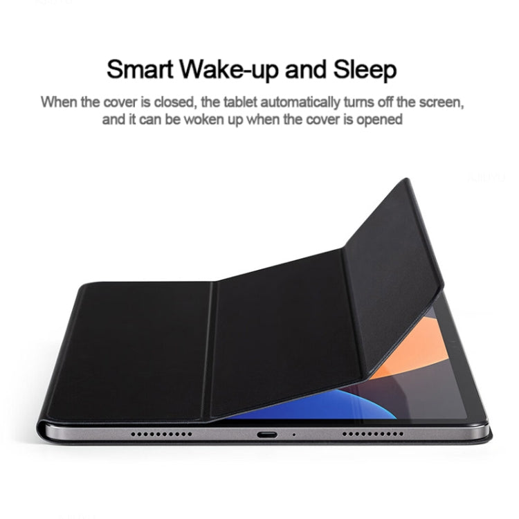 Original Xiaomi Pad 5 Pro 12.4 Magnetic Double Side Protective Case Dormant Leather Case(Black) - Mi Pad 5 Pro 12.4 Case by Xiaomi | Online Shopping South Africa | PMC Jewellery