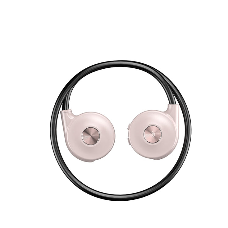 M1S Bone Conduction Stereo Vibrator Speaker Bluetooth Earphones(Pink) - Bluetooth Earphone by PMC TechLife | Online Shopping South Africa | PMC TechLife