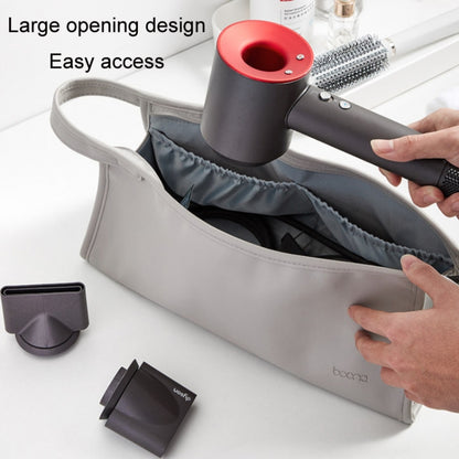 Baona BN-DS001 for Dyson Hair Dryer Accessories Leather Organizer(Black) - Dyson Accessories by Baona | Online Shopping South Africa | PMC Jewellery