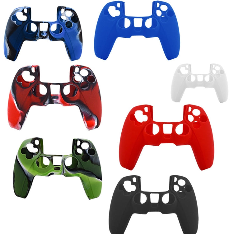 For PS5 Controller Silicone Case Protective Cover, Product color: Camouflage Blue - Cases by PMC TechLife | Online Shopping South Africa | PMC TechLife