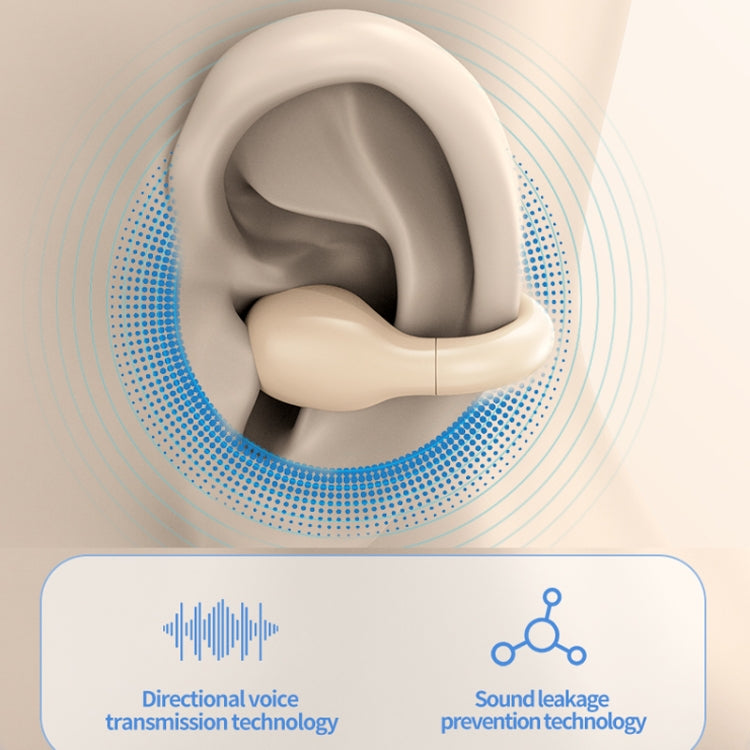 M10 IPX5 Waterproof Ear Clip Bluetooth Earphones, Style: Doble Black - Bluetooth Earphone by PMC TechLife | Online Shopping South Africa | PMC TechLife