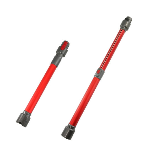 For Dyson V7 V8 V10 V11 V15 Vacuum Cleaner Telescopic Rod Metal Extension Tube(Red) - Dyson Accessories by PMC Jewellery | Online Shopping South Africa | PMC Jewellery