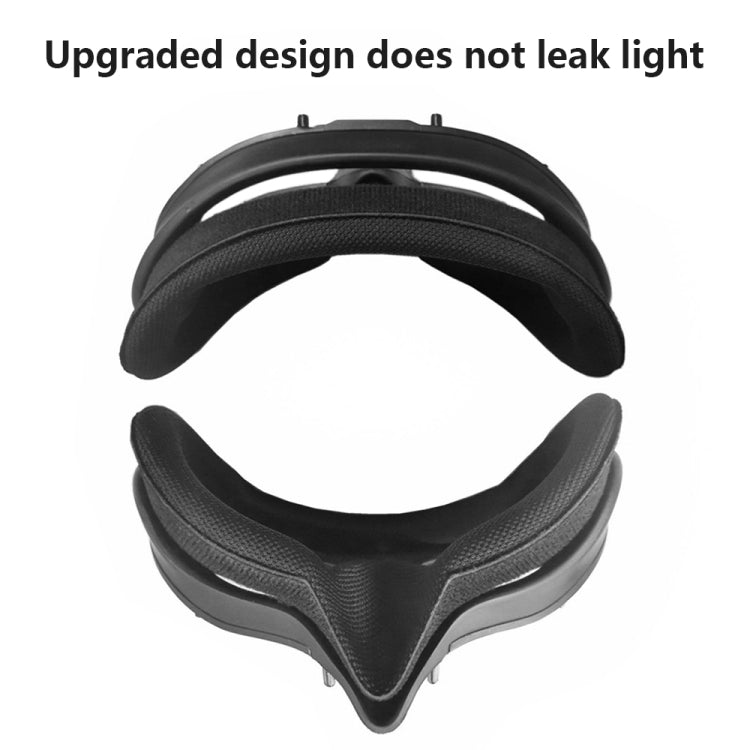 For DJI Goggles 2 Foam Padding Sponge Eye Pad Mask With Lens Cover Black - Other Accessories by PMC TechLife | Online Shopping South Africa | PMC TechLife