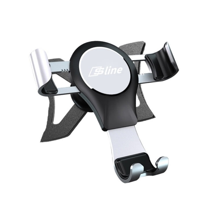 For Audi Car Strong Magnetic Phone Holder(A3/S3 Stand 1 Silver) - Car Holders by PMC TechLife | Online Shopping South Africa | PMC TechLife