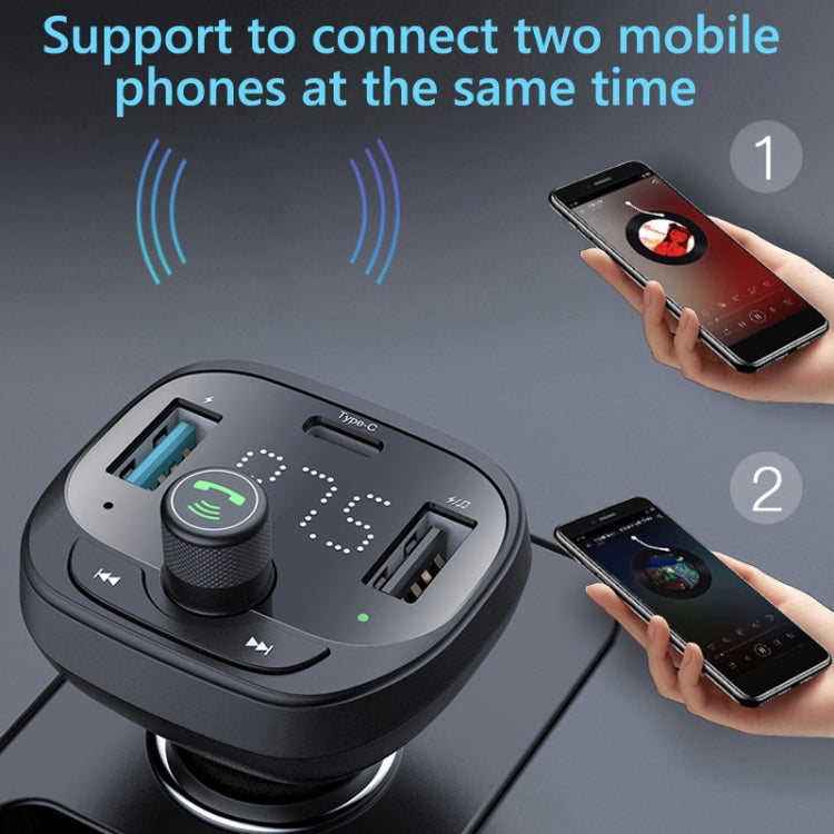 S-21 Car Bluetooth Player Receiver 50W Mobile Phone High Power Charger - Bluetooth Car Kits by PMC TechLife | Online Shopping South Africa | PMC TechLife