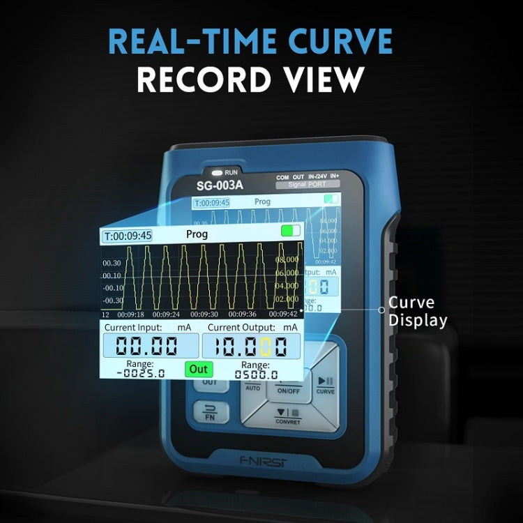 FNIRSI SG-003A Multifunctional PWM Signal Generator 4-20ma Voltage Current Calibrator, EU Plug(Blue) - free shipping - PMC TechLife - Order now!