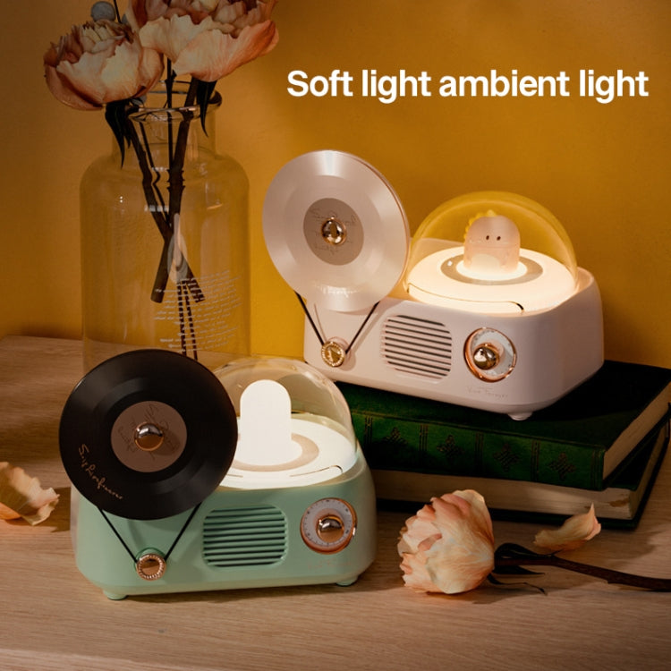 Y02 Retro Vinyl Record Player Wireless Bluetooth Speaker Ambient Light Aromatherapy Bluetooth Audio(Green) - Desktop Speaker by PMC Jewellery | Online Shopping South Africa | PMC Jewellery