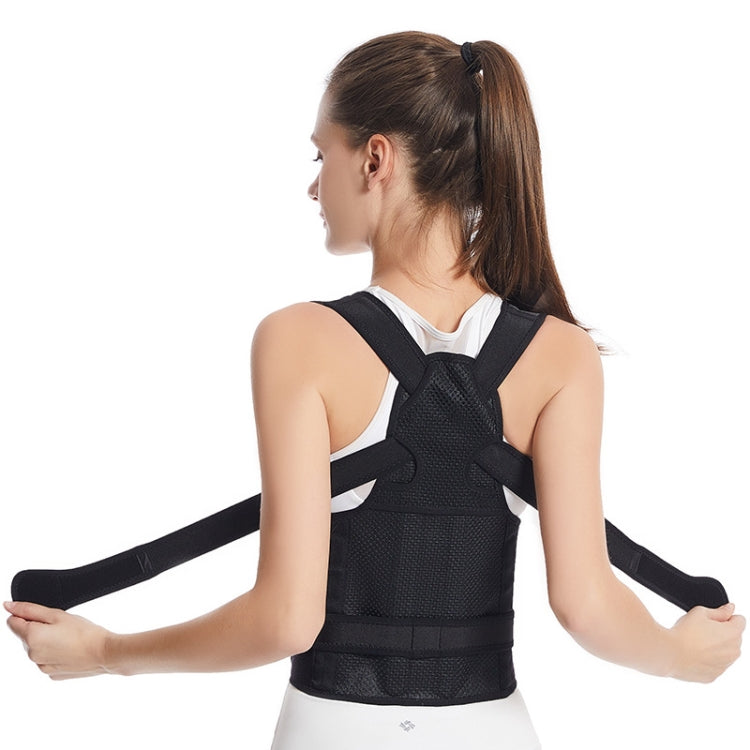 MK-098  Back Posture Corrector Back Support Fixation Correction Belt, Size: S(Black) - Corrector by PMC Jewellery | Online Shopping South Africa | PMC Jewellery