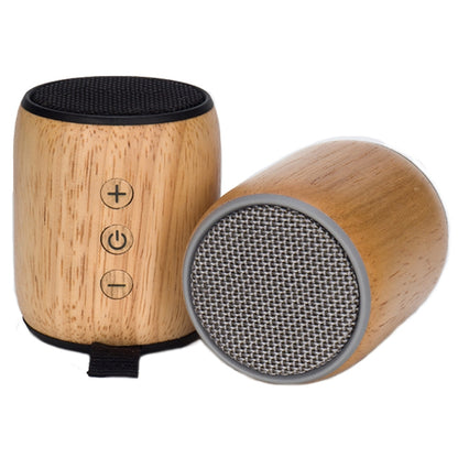 BT811 Mini Wooden Wireless Bluetooth Speaker Support TF Card & 3.5mm AUX(Silver Gray) - Mini Speaker by PMC Jewellery | Online Shopping South Africa | PMC Jewellery