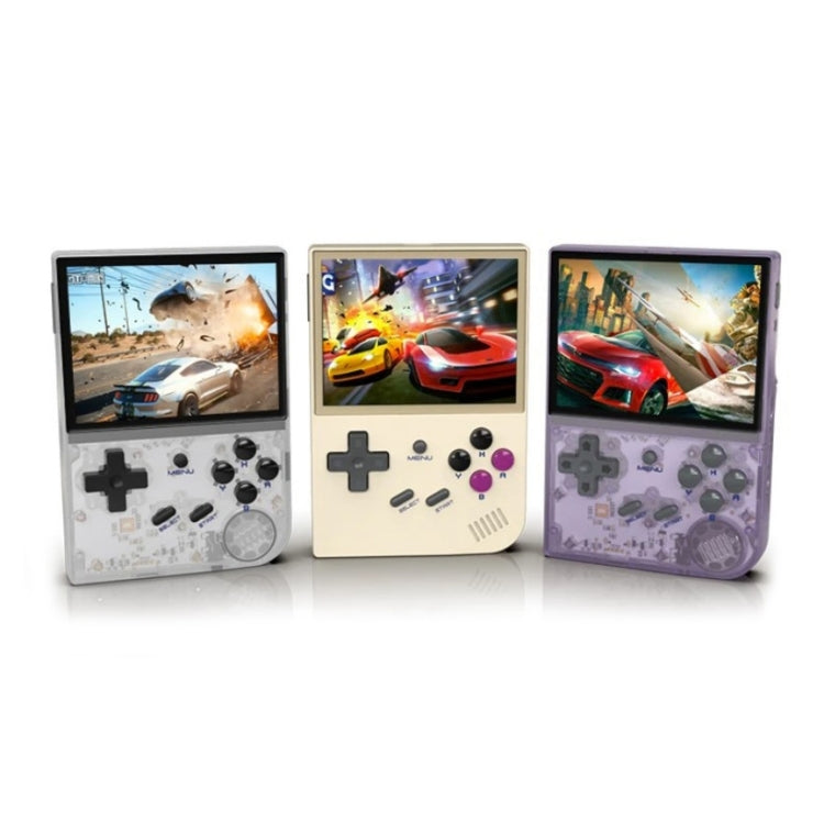 ANBERNIC RG35XX 3.5-inch Retro Handheld Game Console Open Source Game Player 64G 5000+ Games(White) - free shipping - PMC TechLife - Order now!