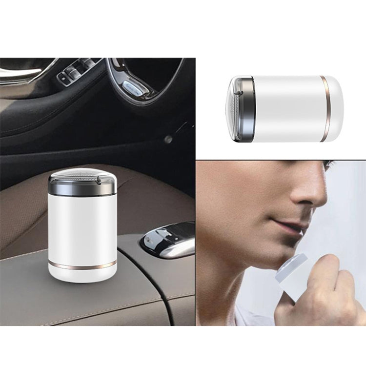 SH-588 USB Charging Electric Mini Shaver Portable Car Travel Shaver(White) - free shipping - PMC TechLife - Order now!