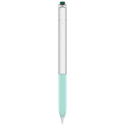 For Apple Pencil 2 AhaStyle PT-LC05 Jelly Style Translucent Silicone Protective Pen Case(Mint) - Pencil Accessories by AhaStyle | Online Shopping South Africa | PMC Jewellery