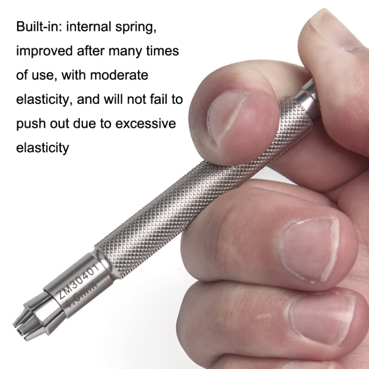 QYZ7021 7.5-8.5mm Watch Clockwork Time Adjustment Tool Stainless Steel Watch Handle - Watch Repair Tools by PMC TechLife | Online Shopping South Africa | PMC TechLife