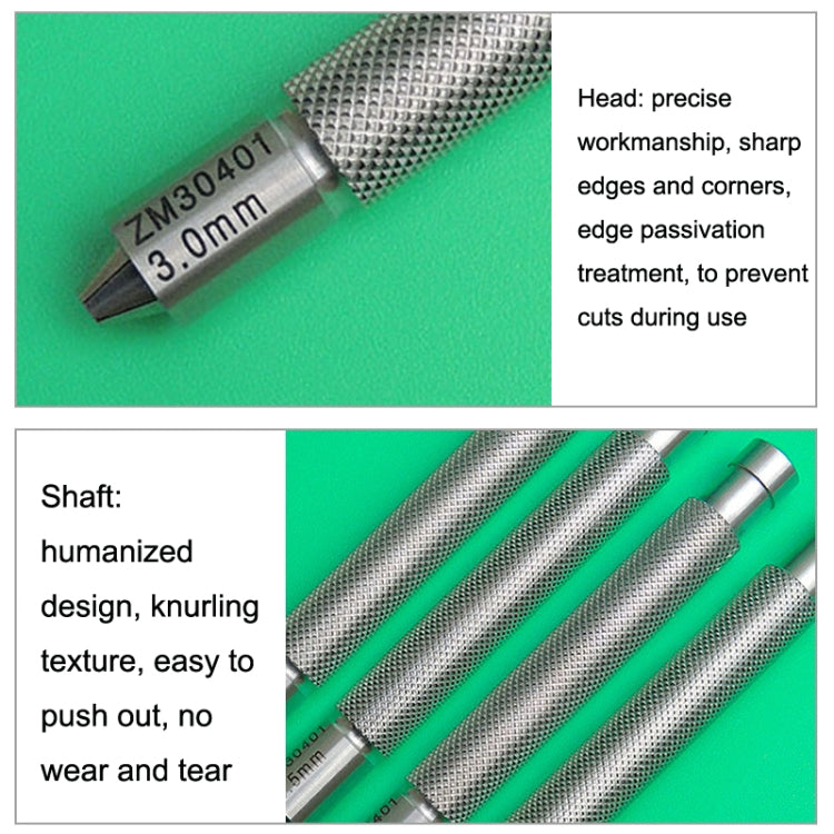 QYZ7021 7.5-8.5mm Watch Clockwork Time Adjustment Tool Stainless Steel Watch Handle - Watch Repair Tools by PMC TechLife | Online Shopping South Africa | PMC TechLife