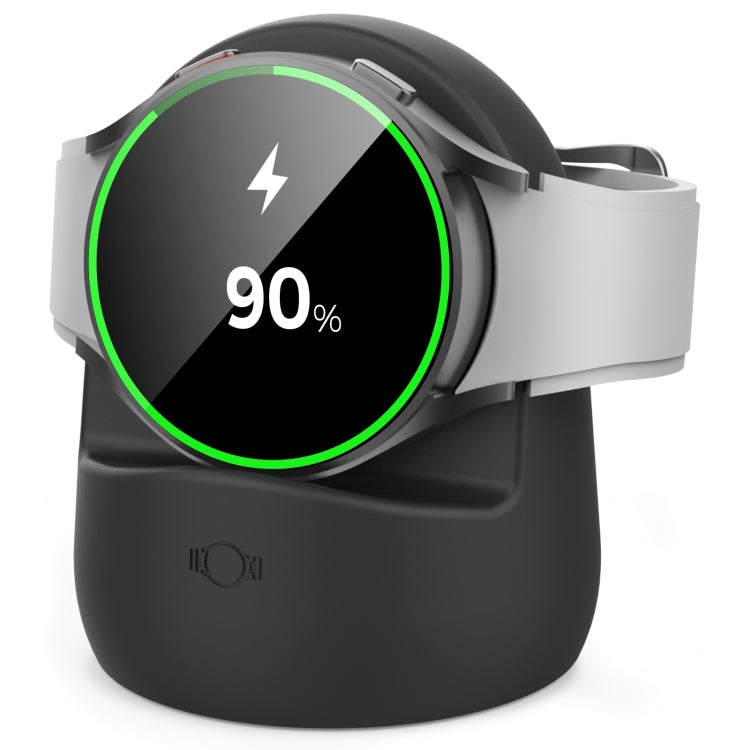 AhaStyle PT181 Watch Silicone Charging Stand For Galaxy Watch 3 / 4 / Active / Active 2(Grey) - free shipping - PMC TechLife - Order now!