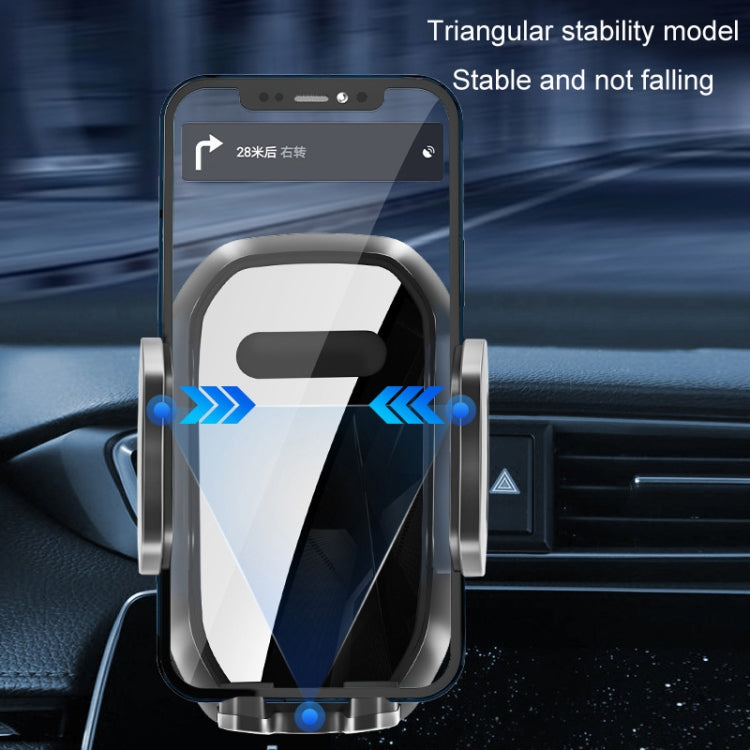 Hook Type Car Mobile Phone Navigation Support Frame(Black) - Car Holders by PMC TechLife | Online Shopping South Africa | PMC TechLife