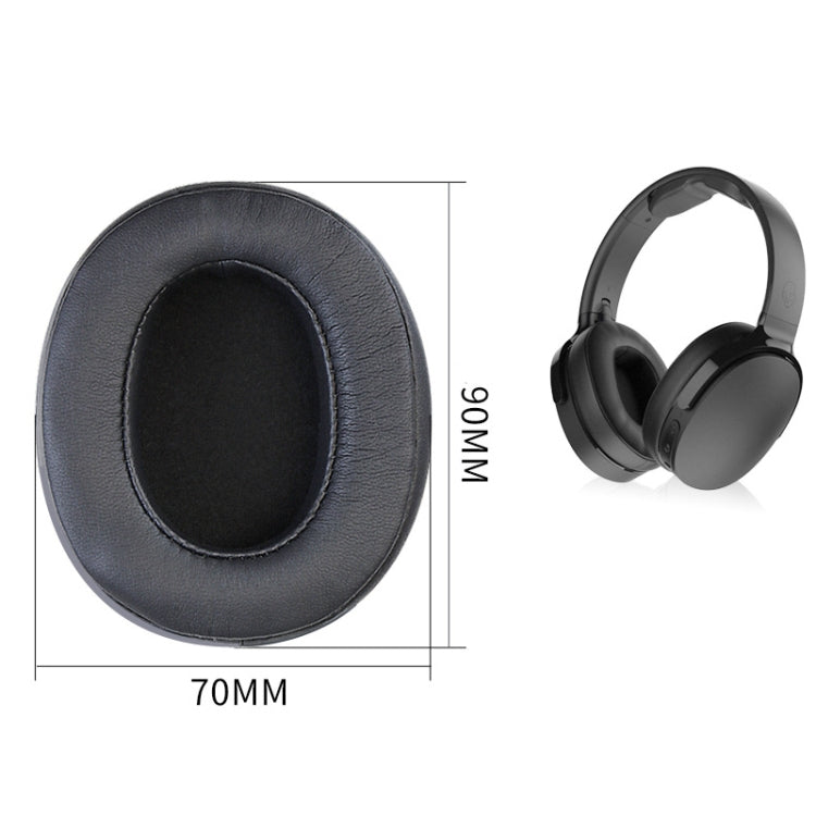 For Skullcandy Crusher 3.0 Wireless/ Crusher Evo /Crusher ANC/ Hesh 3 /VENUE Headphone 2pcs Ear Pads(Tibetan Blue) - Earmuff & Pad by PMC Jewellery | Online Shopping South Africa | PMC Jewellery
